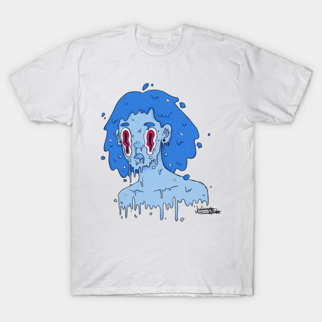 Melt Down (png) T-Shirt by juulsart